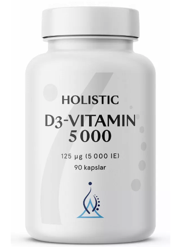 Holistic D3-vitamin 5000 IE